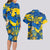 Ukraine Couples Matching Long Sleeve Bodycon Dress and Hawaiian Shirt Glory To Ukraine 32nd Independence Anniversary LT9 - Wonder Print Shop