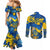 ukraine-couples-matching-mermaid-dress-and-long-sleeve-button-shirts-glory-to-ukraine-32nd-independence-anniversary