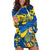 Ukraine Hoodie Dress Glory To Ukraine 32nd Independence Anniversary - Wonder Print Shop