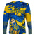 Ukraine Long Sleeve Shirt Glory To Ukraine 32nd Independence Anniversary - Wonder Print Shop