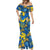 Ukraine Mermaid Dress Glory To Ukraine 32nd Independence Anniversary - Wonder Print Shop