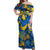 Ukraine Off Shoulder Maxi Dress Glory To Ukraine 32nd Independence Anniversary - Wonder Print Shop