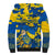 Ukraine Sherpa Hoodie Glory To Ukraine 32nd Independence Anniversary - Wonder Print Shop