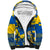 Personalised Ukraine Sherpa Hoodie Glory To Ukraine 32nd Independence Anniversary - Wonder Print Shop