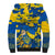 Personalised Ukraine Sherpa Hoodie Glory To Ukraine 32nd Independence Anniversary - Wonder Print Shop