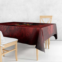 Personalized Kosova Albanian Roots Tablecloth Kosova Albanian Eagle Flag - Wonder Print Shop