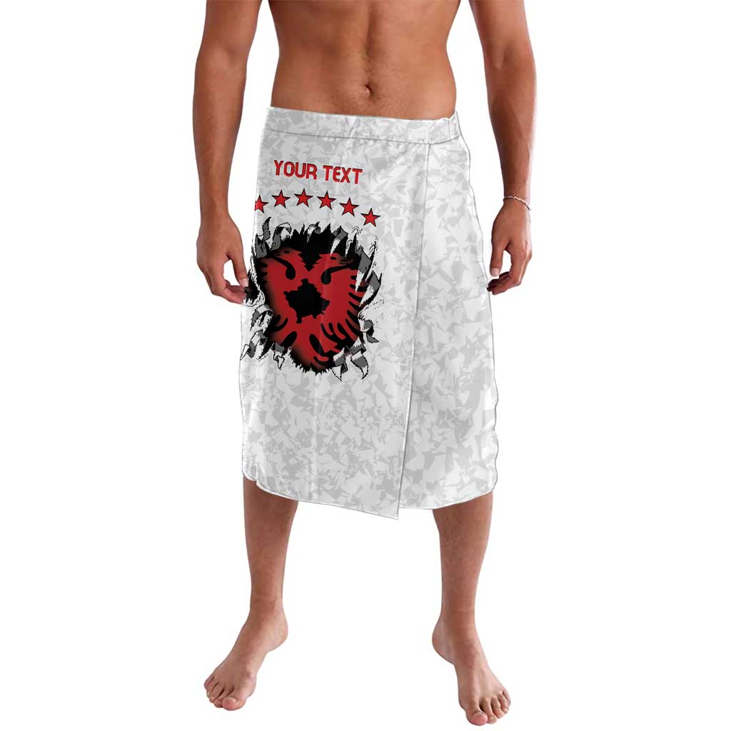 Personalized Kosova E Lire Lavalava Kosova Albanian Flag - Wonder Print Shop