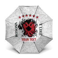 Personalized Kosova E Lire Umbrella Kosova Albanian Flag - Wonder Print Shop