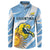 Custom Argentina Rugby Champion Button Sweatshirt Los Puma with Sporty Style LT9 - Wonder Print Shop