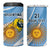 Custom Argentina Rugby Champion 4 in 1 Can Cooler Tumbler Los Puma with Sporty Style LT9 - Wonder Print Shop