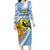 Custom Argentina Rugby Champion Family Matching Long Sleeve Bodycon Dress and Hawaiian Shirt Los Puma with Sporty Style LT9 - Wonder Print Shop