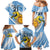 Custom Argentina Rugby Champion Family Matching Mermaid Dress and Hawaiian Shirt Los Puma with Sporty Style LT9 - Wonder Print Shop