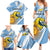 Custom Argentina Rugby Champion Family Matching Summer Maxi Dress and Hawaiian Shirt Los Puma with Sporty Style - Wonder Print Shop