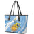 Custom Argentina Rugby Champion Leather Tote Bag Los Puma with Sporty Style