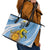 Custom Argentina Rugby Champion Leather Tote Bag Los Puma with Sporty Style