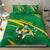 Personalized Australia Rugby Champion Bedding Set Wallabies Mascot with Sporty Style LT9 - Wonder Print Shop