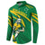 Personalized Australia Rugby Champion Button Sweatshirt Wallabies Mascot with Sporty Style LT9 - Wonder Print Shop