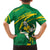 Personalized Australia Rugby Champion Family Matching Off Shoulder Maxi Dress and Hawaiian Shirt Wallabies Mascot with Sporty Style LT9 - Wonder Print Shop