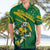 Personalized Australia Rugby Champion Hawaiian Shirt Wallabies Mascot with Sporty Style - Wonder Print Shop