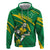 Personalized Australia Rugby Champion Hoodie Wallabies Mascot with Sporty Style - Wonder Print Shop