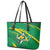 Personalized Australia Rugby Champion Leather Tote Bag Wallabies Mascot with Sporty Style