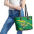 Personalized Australia Rugby Champion Leather Tote Bag Wallabies Mascot with Sporty Style