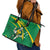 Personalized Australia Rugby Champion Leather Tote Bag Wallabies Mascot with Sporty Style