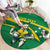 Personalized Australia Rugby Champion Round Carpet Wallabies Mascot with Sporty Style