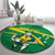 Personalized Australia Rugby Champion Round Carpet Wallabies Mascot with Sporty Style