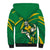 Personalized Australia Rugby Champion Sherpa Hoodie Wallabies Mascot with Sporty Style