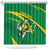 Personalized Australia Rugby Champion Shower Curtain Wallabies Mascot with Sporty Style