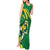 Personalized Australia Rugby Champion Tank Maxi Dress Wallabies Mascot with Sporty Style