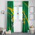 Personalized Australia Rugby Champion Window Curtain Wallabies Mascot with Sporty Style