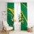 Personalized Australia Rugby Champion Window Curtain Wallabies Mascot with Sporty Style