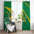 Personalized Australia Rugby Champion Window Curtain Wallabies Mascot with Sporty Style