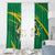 Personalized Australia Rugby Champion Window Curtain Wallabies Mascot with Sporty Style