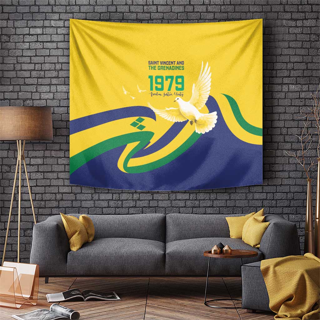 Saint Vincent and the Grenadines Tapestry Gratitude to the Land Pride Since 1979 - Wonder Print Shop