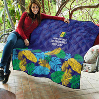 Saint Vincent Land So Beautiful Quilt Tropical Vibes - Wonder Print Shop