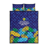 Saint Vincent Land So Beautiful Quilt Bed Set Tropical Vibes - Wonder Print Shop