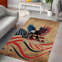 America 250th Anniversary Area Rug Eagle Us Flag July 4Th - Wonder Print Shop
