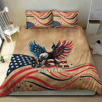 America 250th Anniversary Bedding Set Eagle Us Flag July 4Th - Wonder Print Shop
