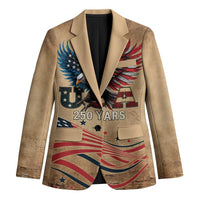 America 250th Anniversary Blazer Eagle Us Flag July 4Th - Wonder Print Shop