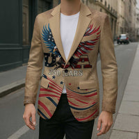 America 250th Anniversary Blazer Eagle Us Flag July 4Th - Wonder Print Shop