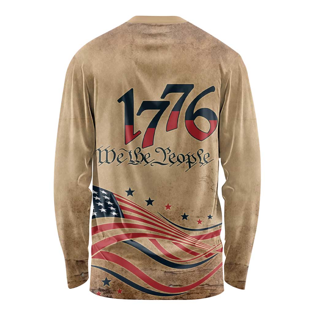 America 250th Anniversary Long Sleeve Shirt Eagle Us Flag July 4Th - Wonder Print Shop