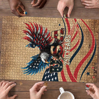 America 250th Anniversary Puzzle Eagle Us Flag July 4Th - Wonder Print Shop
