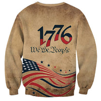 America 250th Anniversary Sweatshirt Eagle Us Flag July 4Th - Wonder Print Shop