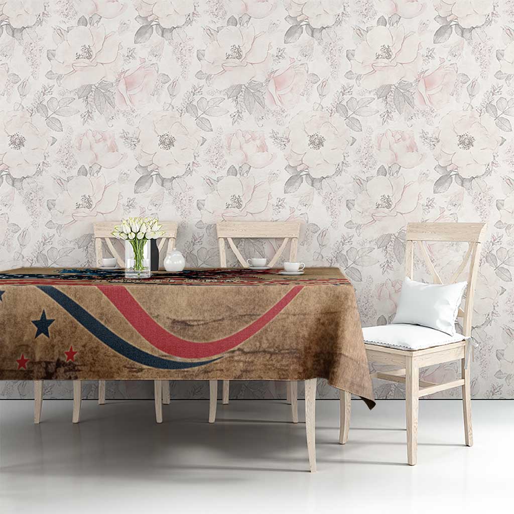 America 250th Anniversary Tablecloth Eagle Us Flag July 4Th - Wonder Print Shop