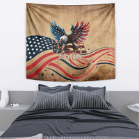 America 250th Anniversary Tapestry Eagle Us Flag July 4Th - Wonder Print Shop