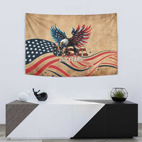 America 250th Anniversary Tapestry Eagle Us Flag July 4Th - Wonder Print Shop