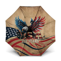 America 250th Anniversary Umbrella Eagle Us Flag July 4Th - Wonder Print Shop